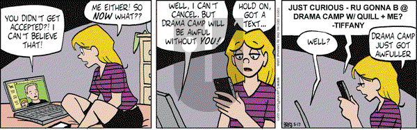 Luann on Friday May 17, 2013 Comic Strip