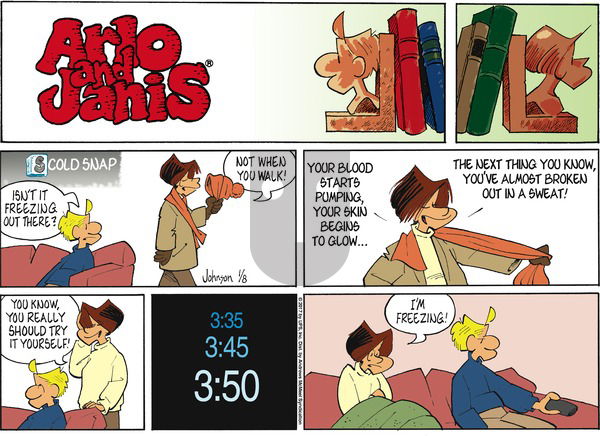 Arlo and Janis on Sunday January 8, 2017 Comic Strip