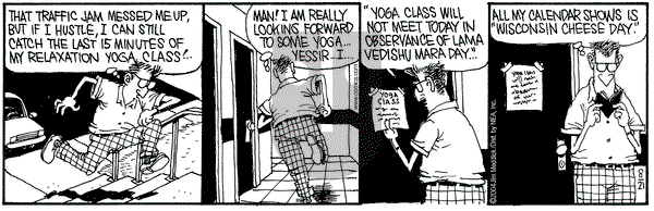Monty on Saturday August 21, 2004 Comic Strip