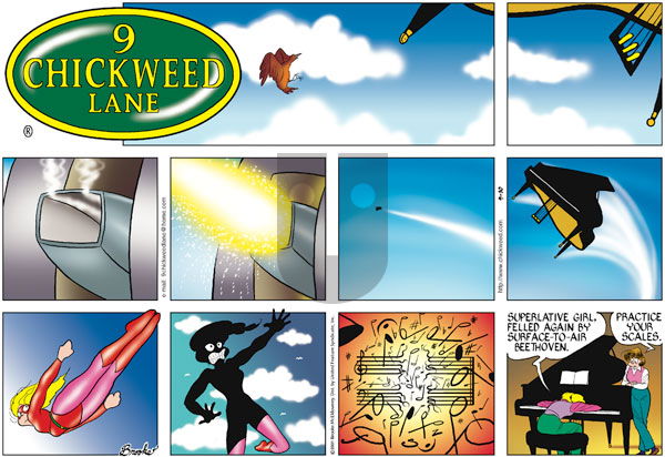 9 Chickweed Lane on Sunday September 30, 2001 Comic Strip