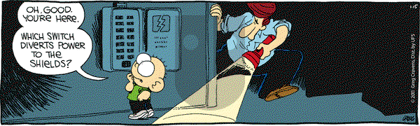 The Buckets on Saturday January 15, 2011 Comic Strip