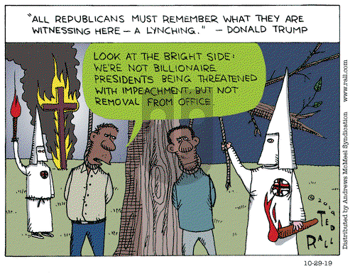 Ted Rall on Wednesday October 30, 2019 Comic Strip
