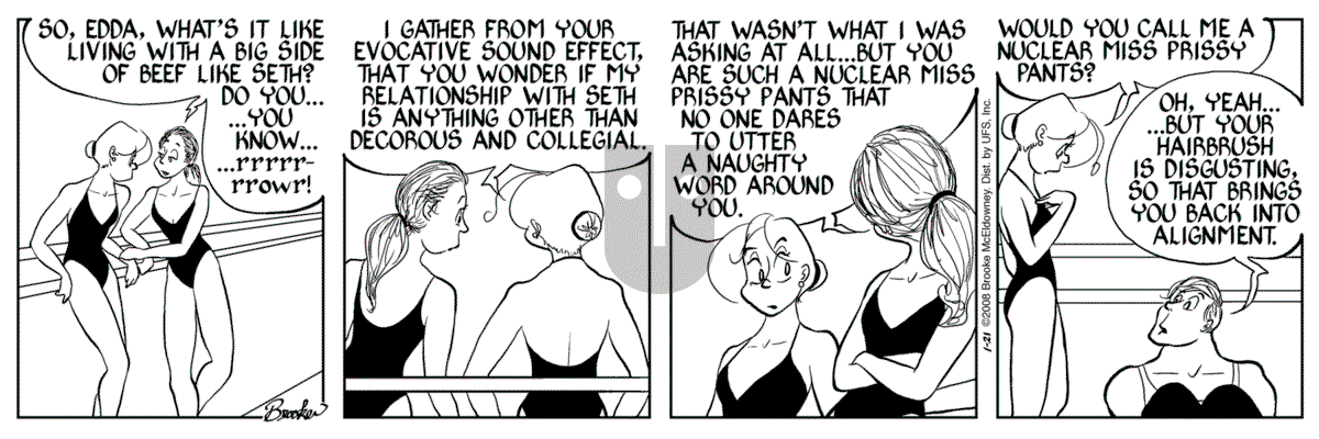 9 Chickweed Lane - Monday January 21, 2008 Comic Strip