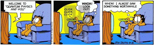 Garfield on Monday September 8, 1997 Comic Strip