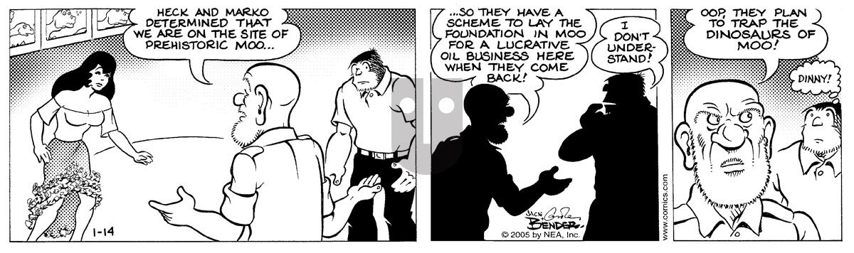 Alley Oop - Friday January 14, 2005 Comic Strip