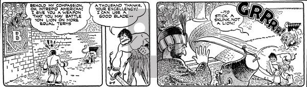 Alley Oop on Monday June 9, 1947 Comic Strip