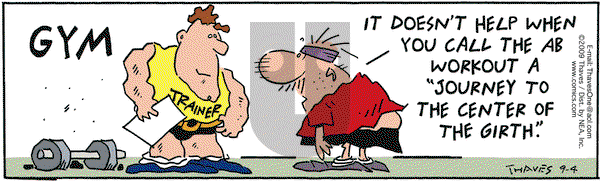 Frank and Ernest on Friday September 4, 2009 Comic Strip