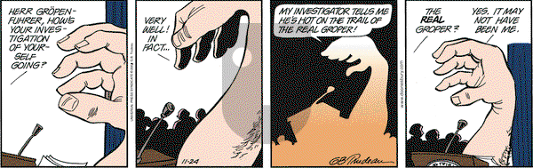 Doonesbury on Monday November 24, 2003 Comic Strip