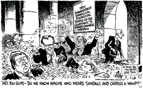 Pat Oliphant on Monday April 27, 1987 Comic Strip