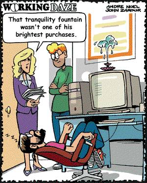 Working Daze on Sunday August 24, 2003 Comic Strip