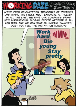 Working Daze on Wednesday September 24, 2025 Comic Strip