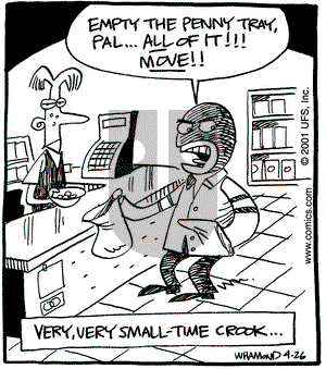 Reality Check on Thursday April 26, 2001 Comic Strip