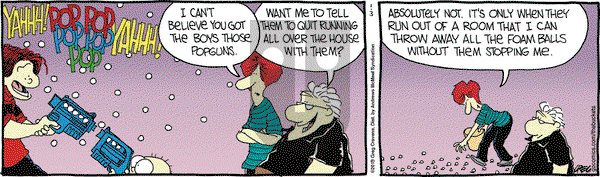 The Buckets on Thursday January 3, 2019 Comic Strip