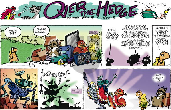 Over the Hedge on Sunday February 21, 2016 Comic Strip