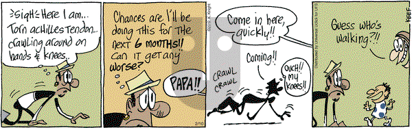 The Knight Life on Friday February 10, 2012 Comic Strip