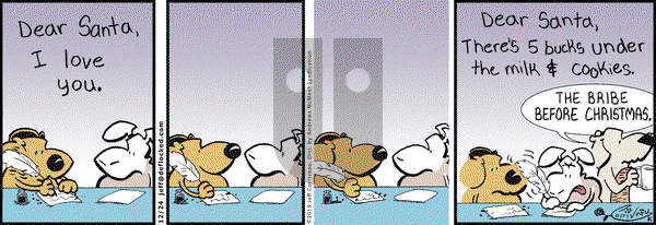 DeFlocked on Tuesday December 24, 2019 Comic Strip
