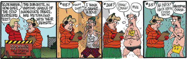 Monty on Wednesday December 7, 2011 Comic Strip