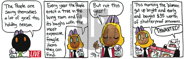 Breaking Cat News - Monday December 5, 2022 Comic Strip
