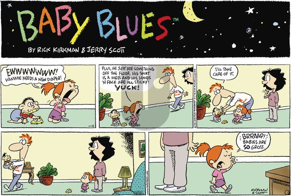 Baby Blues on Sunday November 15, 1998 Comic Strip