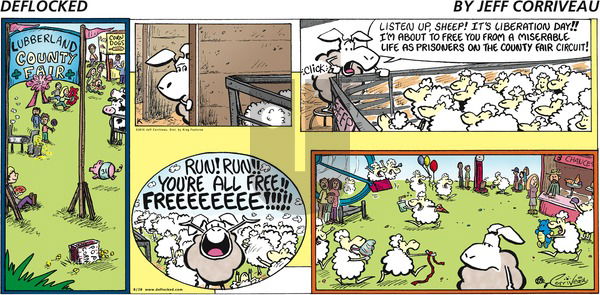 DeFlocked on Sunday August 28, 2016 Comic Strip