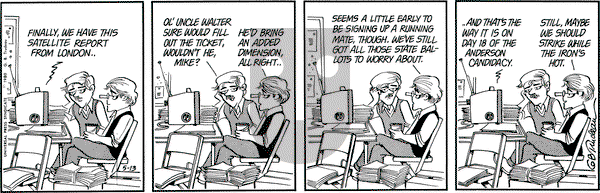 Doonesbury on Tuesday May 13, 1980 Comic Strip