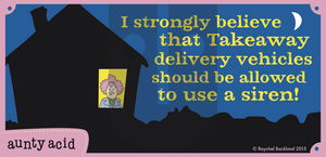 Aunty Acid on Thursday September 17, 2015 Comic Strip