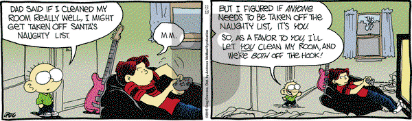 The Buckets on Wednesday December 18, 2019 Comic Strip
