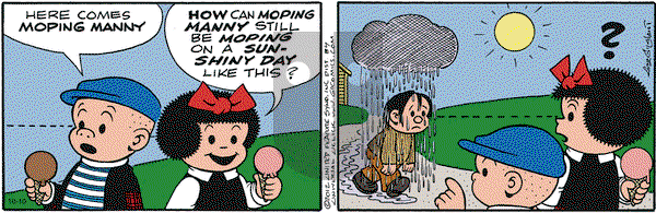 Nancy on Saturday October 10, 2015 Comic Strip