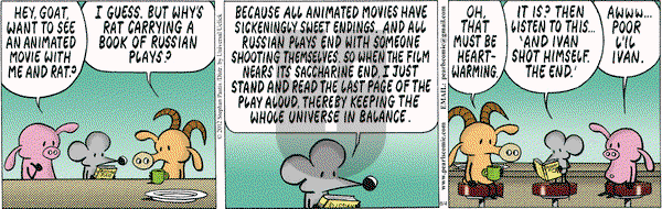Pearls Before Swine on Saturday August 4, 2012 Comic Strip