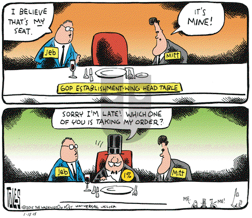 Tom Toles on Thursday January 15, 2015 Comic Strip