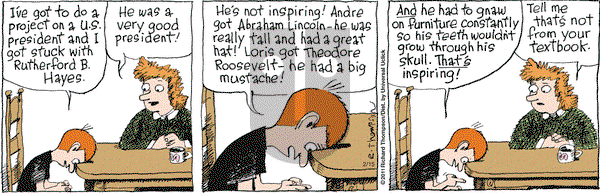 Cul de Sac on Tuesday February 15, 2011 Comic Strip