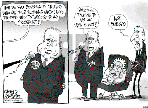 Glenn McCoy on Saturday August 30, 2008 Comic Strip