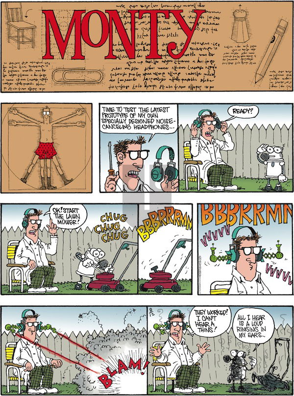 Monty on Sunday August 12, 2018 Comic Strip