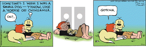 Red and Rover - Thursday July 23, 2015 Comic Strip