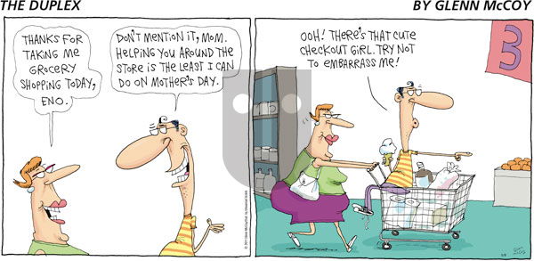 The Duplex on Sunday May 8, 2011 Comic Strip