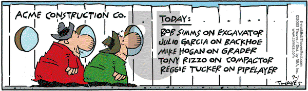 Frank and Ernest on Friday January 21, 2005 Comic Strip