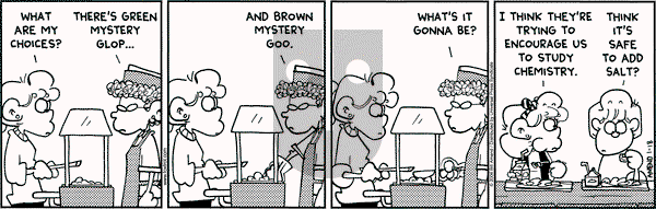 FoxTrot - Wednesday January 18, 2006 Comic Strip