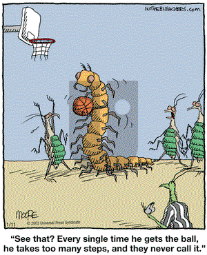 In the Bleachers on Thursday January 11, 2007 Comic Strip