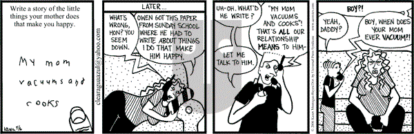 Clear Blue Water on Thursday July 6, 2006 Comic Strip