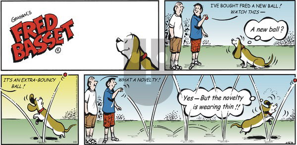 Fred Basset on Sunday August 22, 2021 Comic Strip