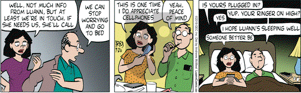 Luann on Friday July 26, 2019 Comic Strip