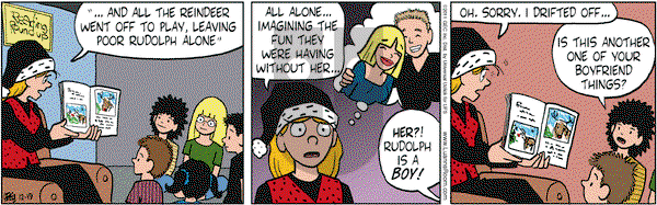 Luann on Monday December 19, 2011 Comic Strip