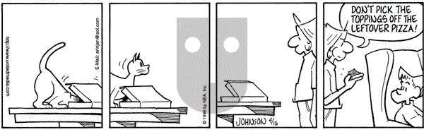 Arlo and Janis on Monday April 15, 1996 Comic Strip