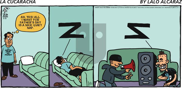 La Cucaracha on Sunday June 15, 2025 Comic Strip