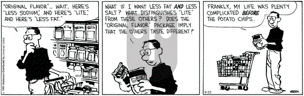 Calvin and Hobbes on Wednesday September 23, 2015 Comic Strip