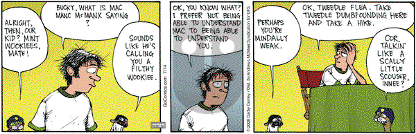Get Fuzzy - Tuesday July 14, 2020 Comic Strip