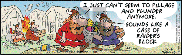 Frank and Ernest on Friday December 4, 2015 Comic Strip