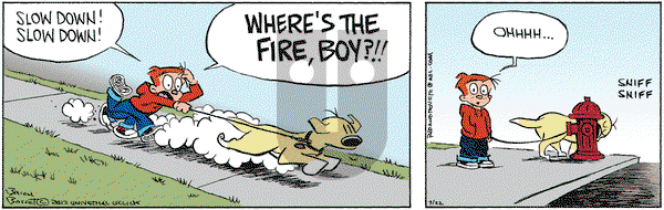 Red and Rover on Thursday March 22, 2012 Comic Strip