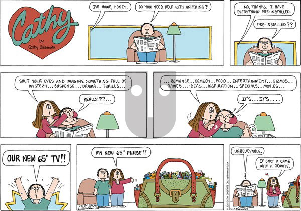 Cathy Classics on Sunday June 13, 2010 Comic Strip