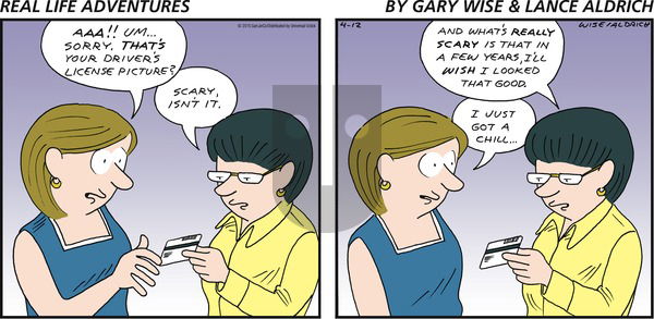 Real Life Adventures on Sunday April 12, 2015 Comic Strip